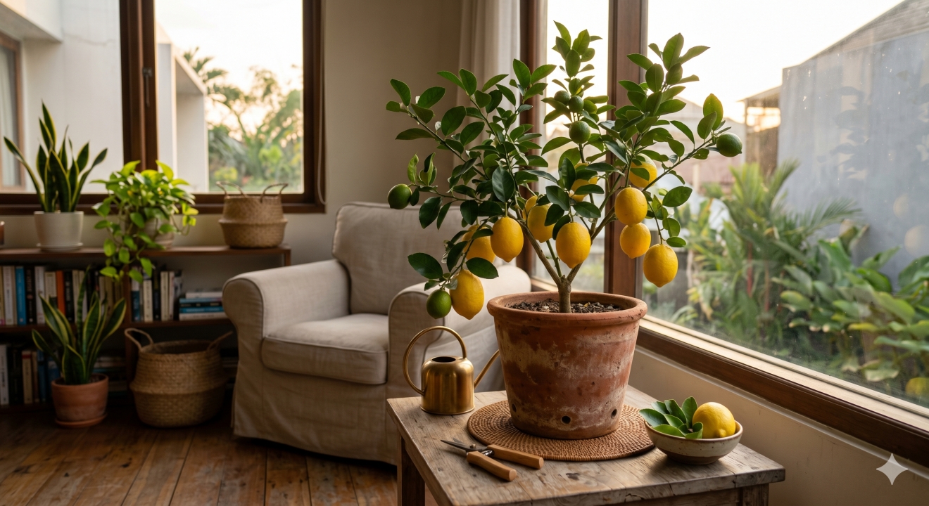 Ingin punya pohon lemon di rumah? Begini cara merawatnya supaya berbuah lebat