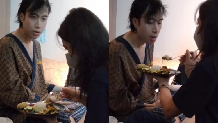 Momen haru kenangan Sheila Dara suapi Vidi Aldiano di rumah sakit, Harry Kiss: Menantuku selamanya