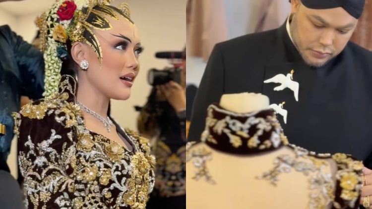 5 Detail busana pernikahan anak dan mantu Soimah karya Ivan Gunawan senilai Rp350 Juta