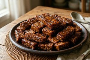 Resep tempe bacem manis gurih, bumbu meresap sampai dalam dan anti gagal