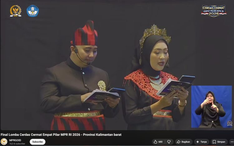 Permohonan maaf MC Lomba Cerdas Cermat 4 Pilar MPR usai ucapan 'Hanya Perasaan' viral di media sosial