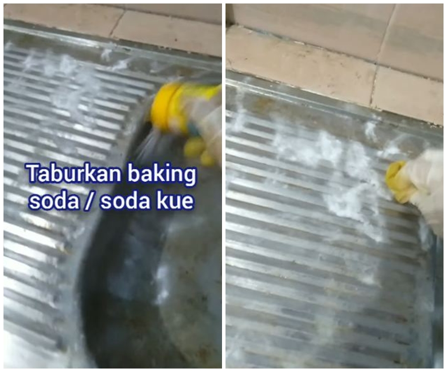 Bukan cairan pembersih, ini langkah efektif hilangkan karat wastafel pakai lemon dan baking soda