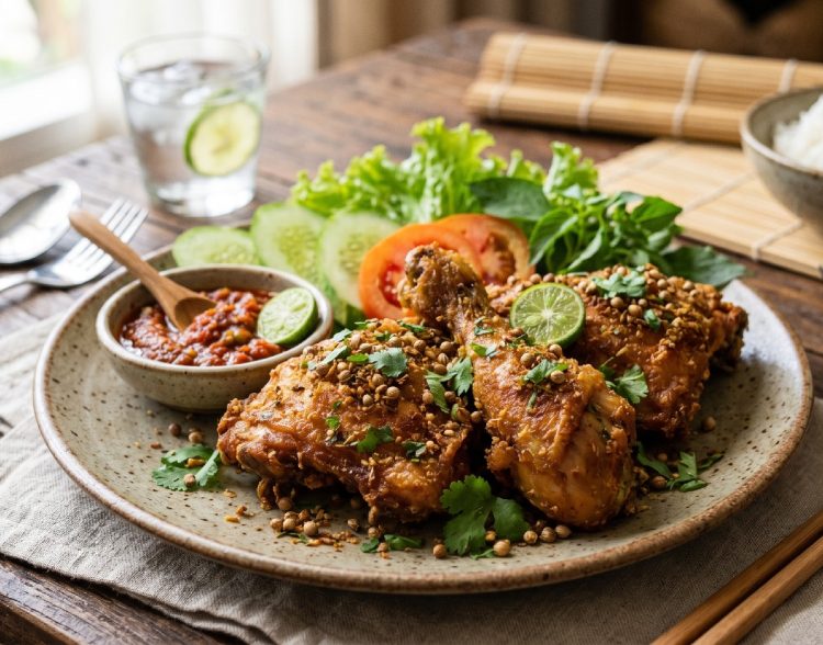 Resep ayam goreng ketumbar yang nikmat bangkitkan selera makan, ternyata masaknya gampang