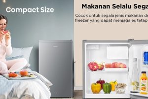 5 Rekomendasi kulkas anak kos, harganya murah nggak bikin dompet merana plus low watt