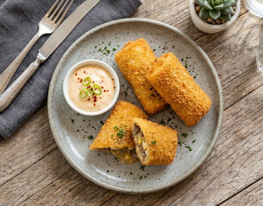 Resep risol beef mayo untuk camilan kantor, bisa mealprep seminggu sebelum bermodal trik mudah ini
