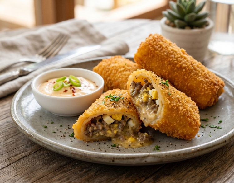 Resep risol beef mayo untuk camilan kantor, bisa mealprep seminggu sebelum bermodal trik gampang ini