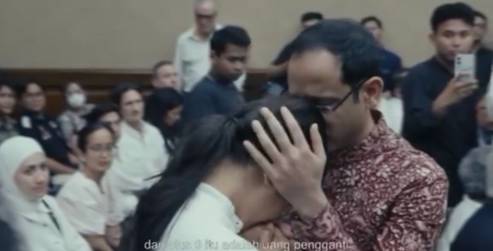 9 Potret Franka Makarim kuatkan Nadiem di tengah tuntutan 18 tahun penjara dan operasi kelima