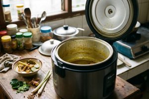 Rice cooker bau setelah dipakai hangatkan gulai? Ini 5 cara mudah hilangkan aroma santan yang menempel