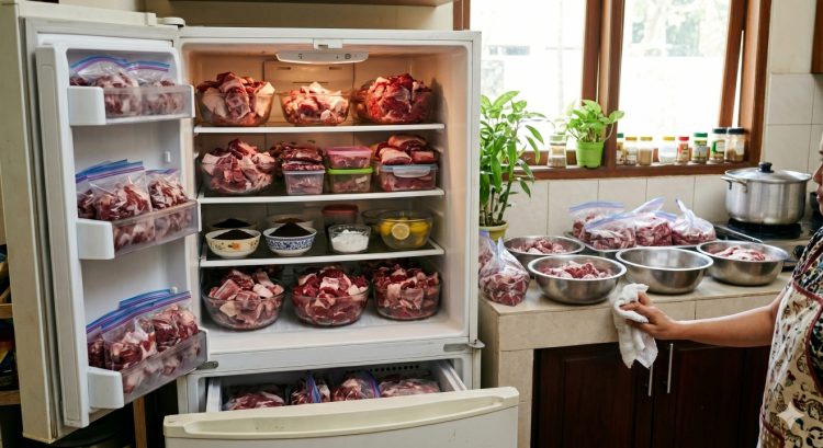 Kulkas bau daging kurban? Trik simpan dan hilangkan bau anyir pakai bahan yang sudah ada di dapur