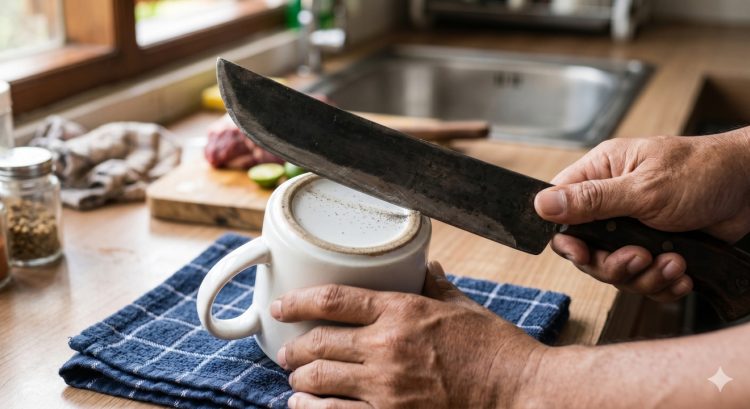 Pisau kurban cepat tumpul? 5 Cara mengasahnya pakai barang dapur yang ada di rumah