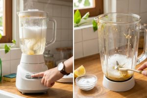Cara membersihkan blender berminyak bekas bumbu gulai tanpa harus bongkar mesin