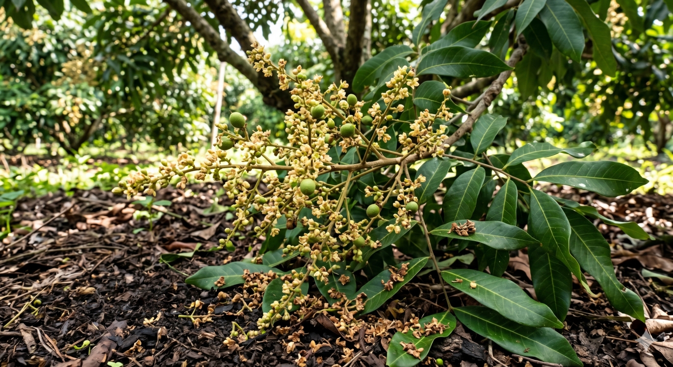 Bunga kelengkeng rontok sebelum jadi buah? Ini penyebab dan cara mengatasinya
