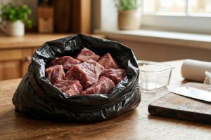 Hindari terlalu lama simpan daging di kantong hitam, ini alasan dan alternatifnya
