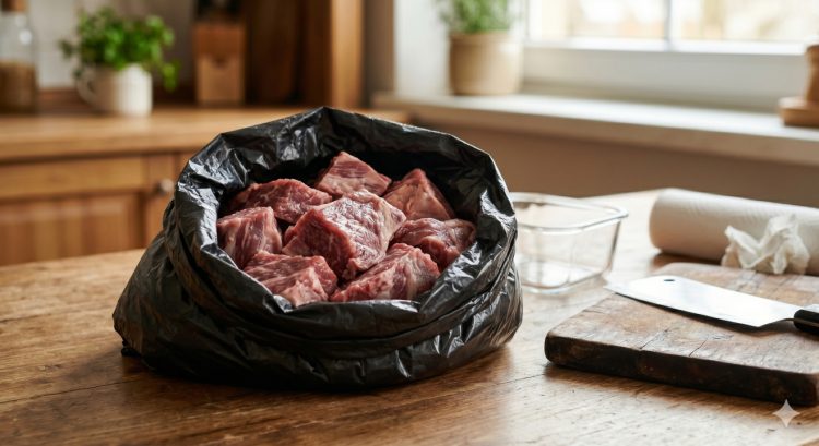 Hindari terlalu lama simpan daging di kantong hitam, ini alasan dan alternatifnya