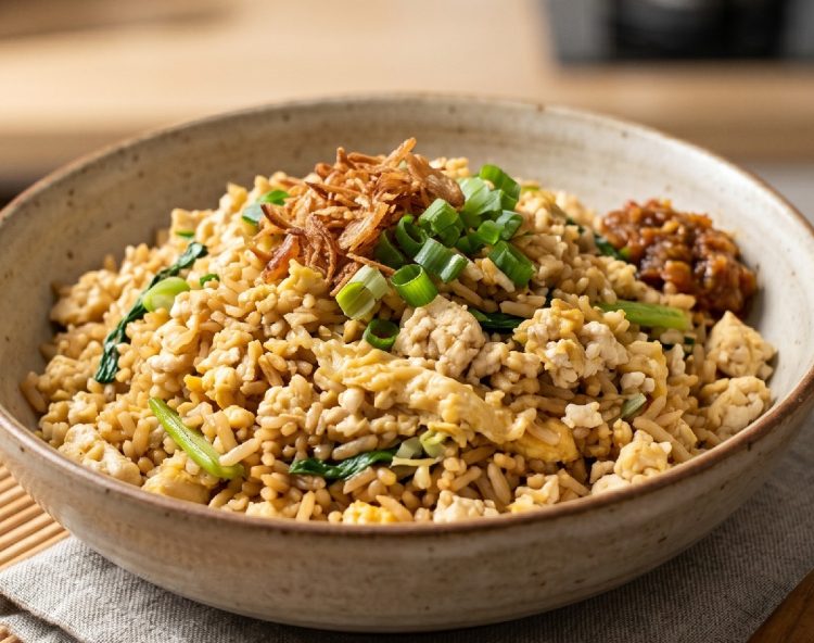 Cuma punya nasi goreng sisa semalam dan sedikit bahan di kulkas? Cobain resep nasi goreng unik ini!