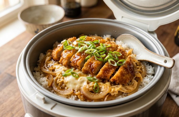 Resep katsudon lezat masaknya pakai rice cooker, anak kos yuk cobain sekarang!