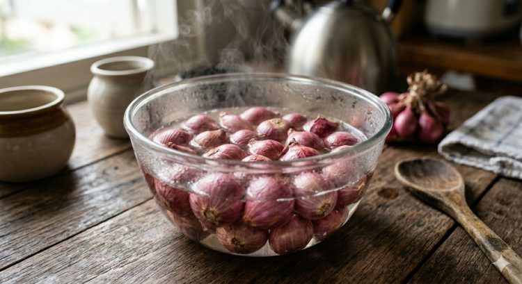 Cara mempercepat kupas bawang merah untuk hajatan dan masakan harian tanpa bikin tangan bau