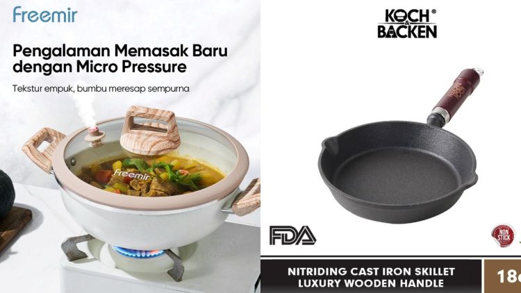 5 Rekomendasi Wajan Anti Lengket Sehat, Ternyata Ada Yang Murah Dan Ramah Dompet
