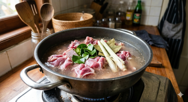 Cara ampuh menghilangkan bau prengus daging kambing, cukup pakai 3 rempah dapur ini