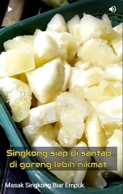 Ternyata begini langkah merebus singkong agar sigap empuk, nggak perlu nunggu 1 jam