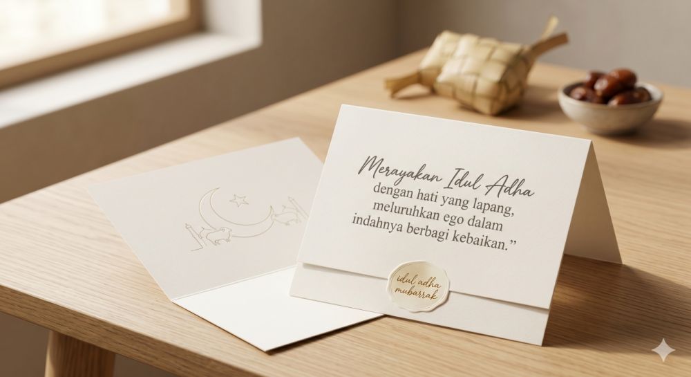 50 Ucapan Idul Adha 2026 yang singkat, lucu, Islami, sampai formal untuk keluarga dan teman