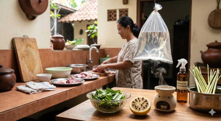 Cara mengusir lalat setelah potong kurban tanpa semprotan kimia, aman dan alami