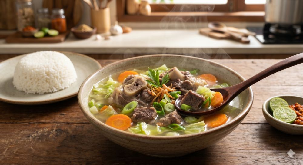 5 Resep olahan daging kambing berkuah tanpa santan, ringan tapi tetap gurih