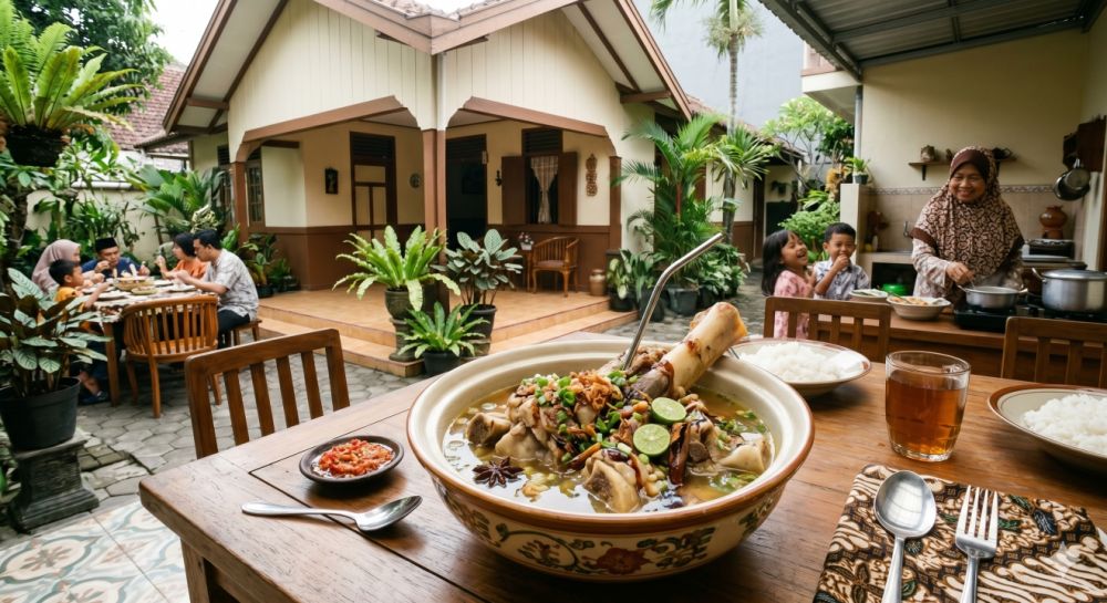 5 Resep sop kaki kambing paling dicari, kuah cerah dan susu nan anti prengus