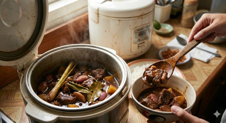 Cara membuat semur daging di magic com, mudah dan tetap lezat