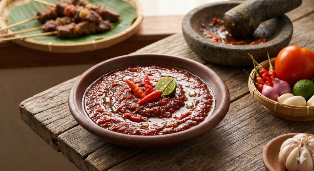 Cara bikin sambal sate awet dan tidak cepat basi, hindari 3 kesalahan ini