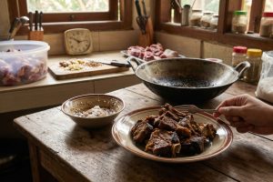 Daging kurban digoreng malah keras dan kering? Ini kesalahan yang sering terjadi saat marinasi