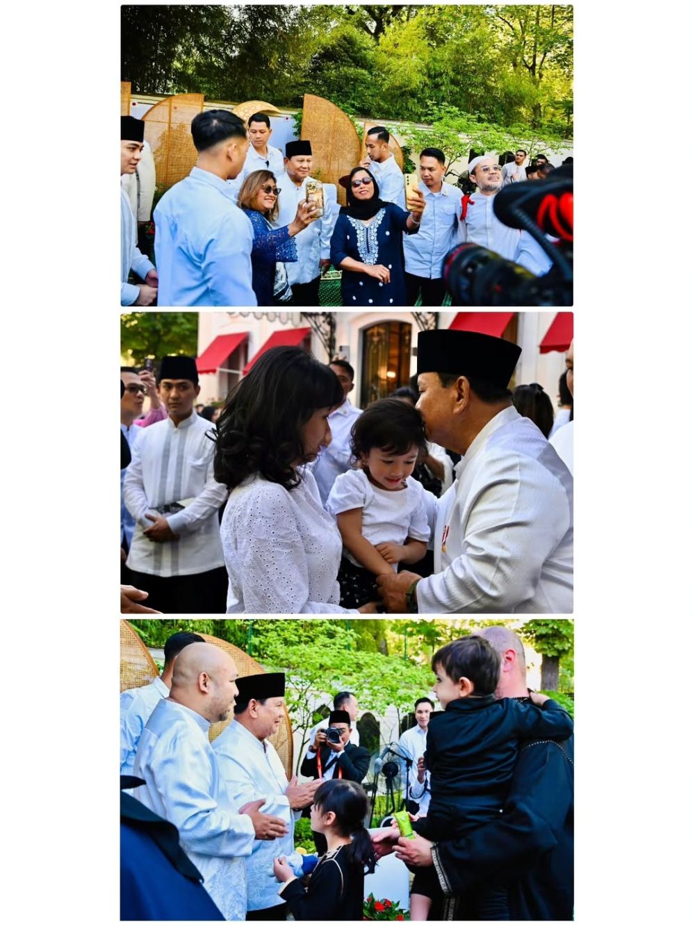 7 Momen Presiden Prabowo salat Idul Adha 1447 H di Paris, lanjut kumpul diaspora dalam suasana hangat