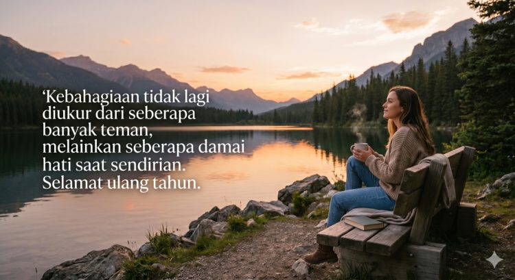 50 Ucapan ulang tahun untuk diri sendiri yang dewasa dan menenangkan jiwa