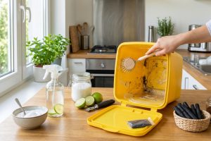 Kenapa tempat sampah dapur tetap bau setelah dibersihkan dan cara mengatasinya
