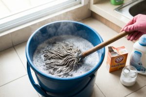 Kain pel tetap bau meski sudah dicuci? Coba trik rendaman 2 bahan dapur ini