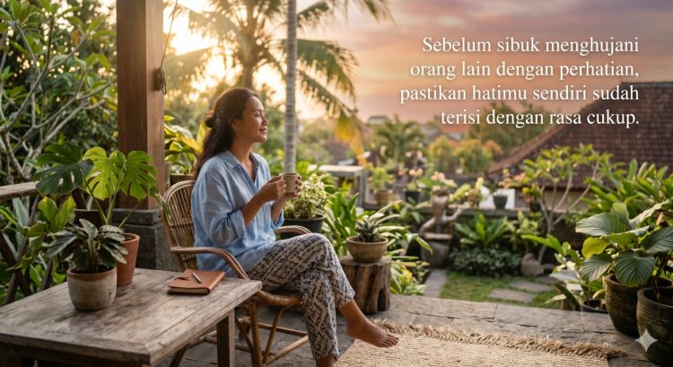 50 Kata-kata pengingat diri untuk kamu yang terlalu bucin sampai lupa mencintai diri sendiri