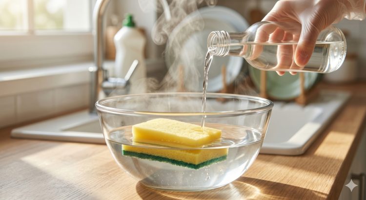Spons cuci piring lama bisa dipakai lagi, asal dibersihkan dengan 5 cara ini