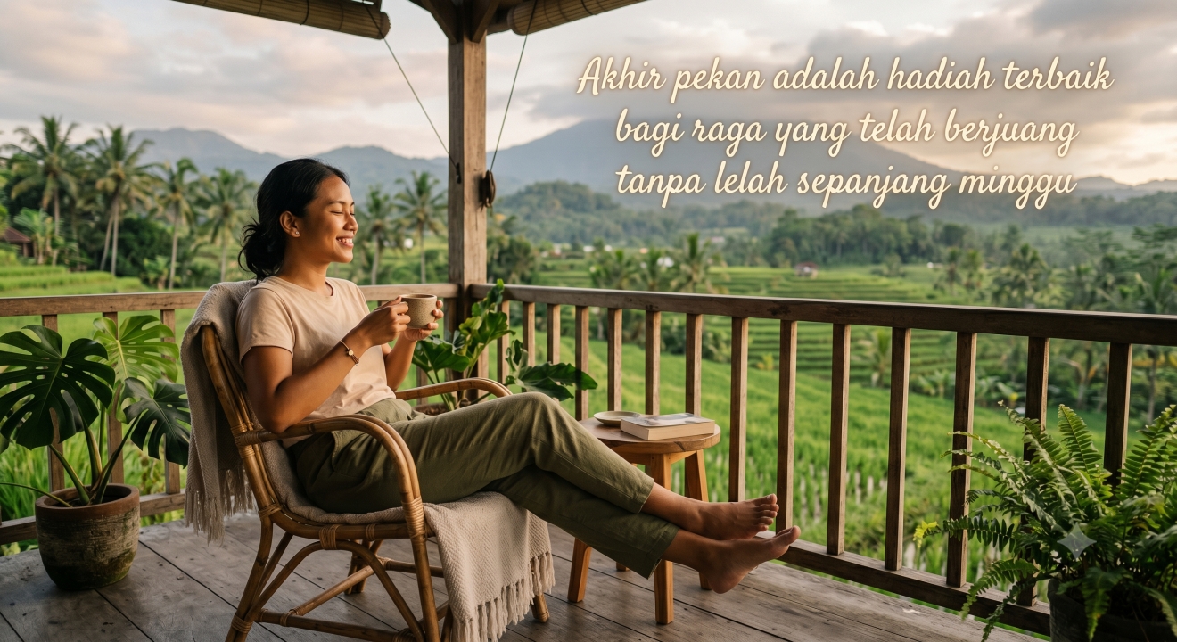 50 Kata-kata motivasi capek kerja tapi tetap bertahan demi weekend yang relate banget