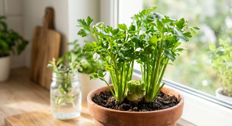 Modal sisa seledri dapur, begini cara menanamnya di pot atau polybag hingga panen