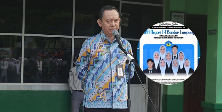 Hebat! 284 Siswa SMAN 14 Bandar Lampung lolos 100 persen ke PTN 2026, tembus UI hingga ITB