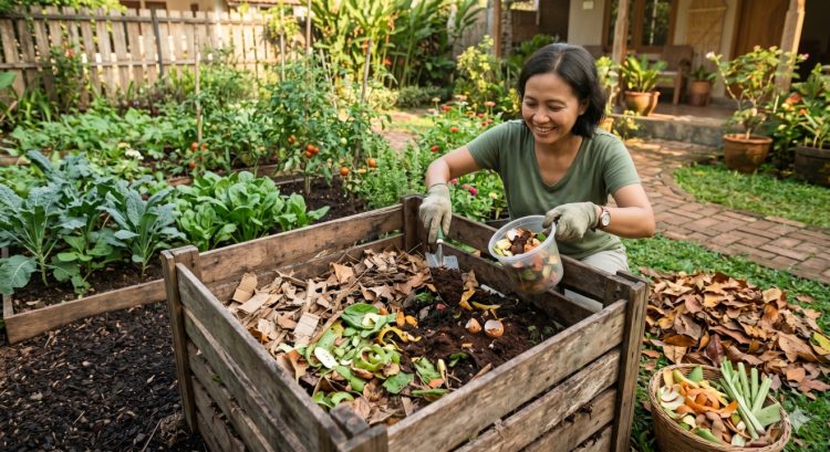 Cara membuat kompos dari sampah organik, hemat biaya dan bikin tanah lebih subur