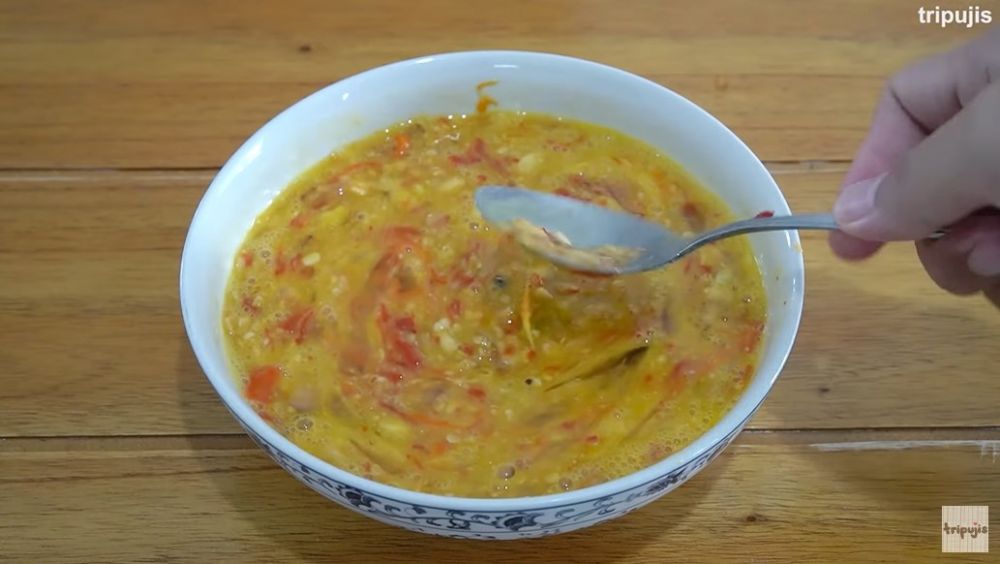 Presiden Prabowo soroti telur dadar MBG, ini langkah bikin telur dadar tebal tanpa tepung pakai tempe