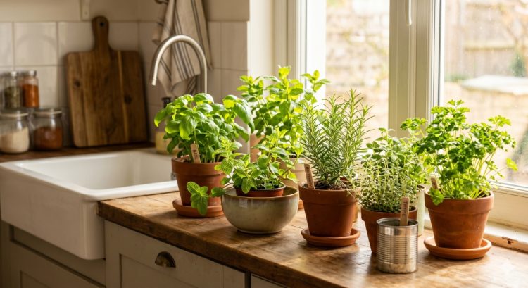 Cara mudah tanam herbal di dapur rumah sendiri, modal pot kecil hasil maksimal