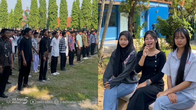 Satu hari tanpa pakai seragam: Sekolah kejuruan ini punya program yang bikin siswa semangat berkreasi