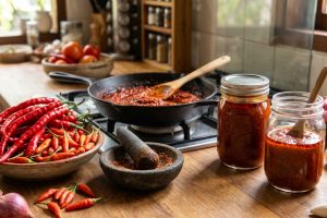 Stok cabai menumpuk? Cara olah jadi bumbu dasar merah yang bisa dipakai kapan saja
