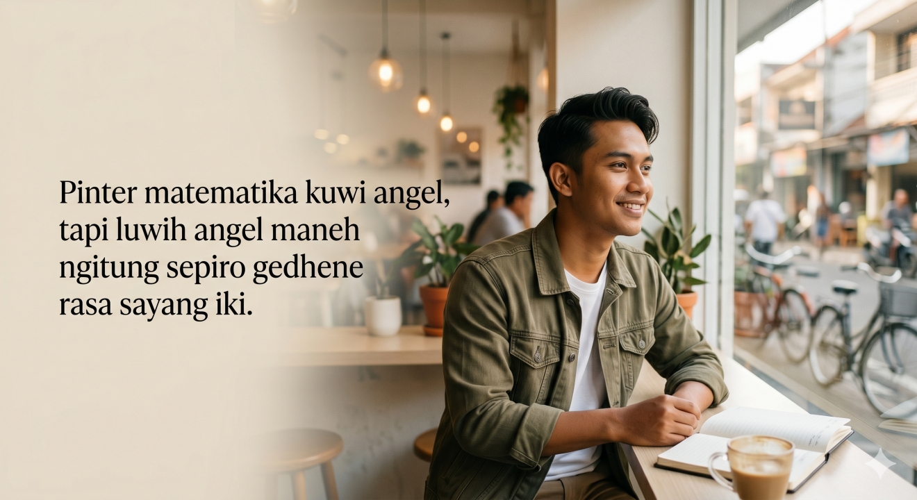 50 Gombalan maut Bahasa Jawa paling update 2026 beserta artinya bikin gebetan meleleh