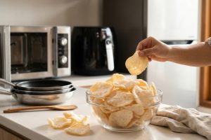 Cara mengatasi kerupuk melempem tanpa dijemur cukup pakai alat dapur