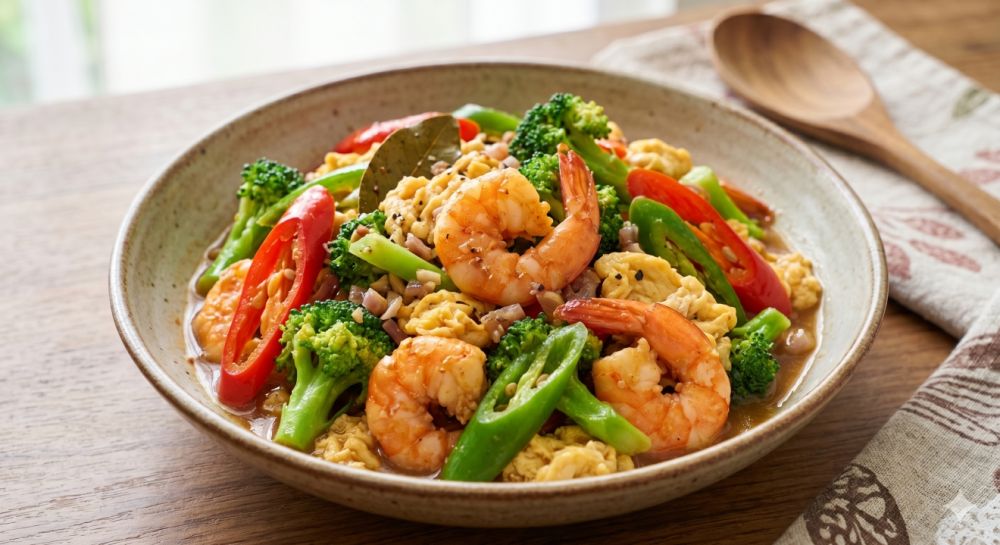 7 Resep tumis udang rumahan terbaru 2026, praktis dan cocok untuk menu makan sehari-hari