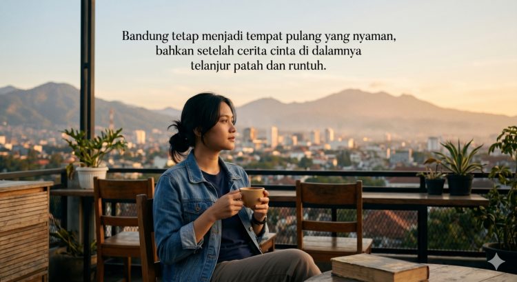 50 Kata-kata tentang mantan yang tertinggal di Bandung, aesthetic dan bikin galau