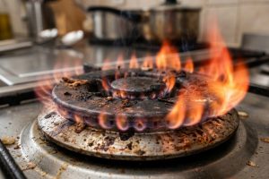 Api kompor merah dan tidak merata? Bersihkan burner pakai bahan dapur lewat 5 cara ini